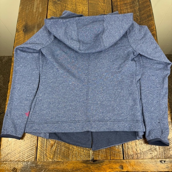 The North Face Women’s Medium Blue Hoodie Sweatshirt Cardigan with Thumb Holes - Picture 8 of 12